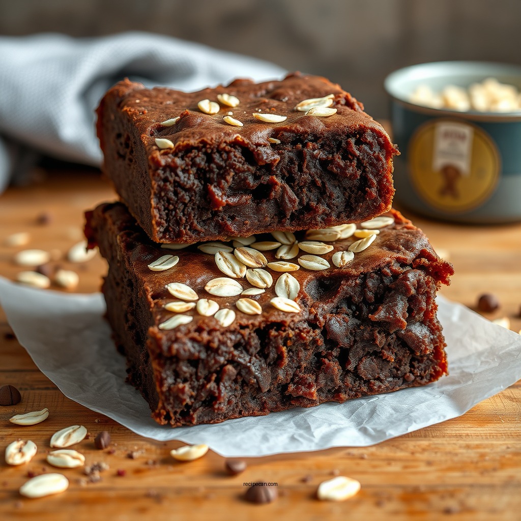 Ingredients You'll Need - oat brownies recipe