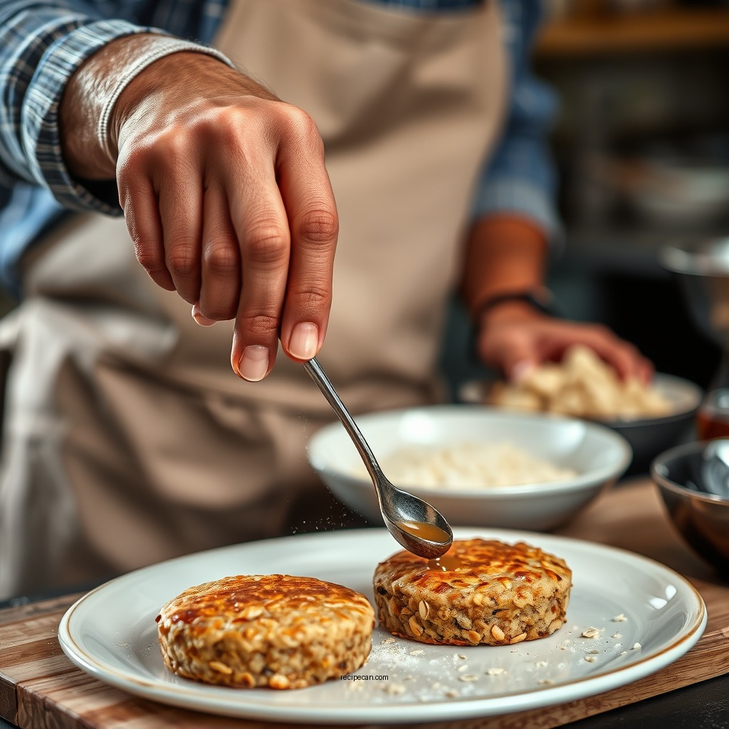 Step-by-Step Preparation - oat cakes recipe