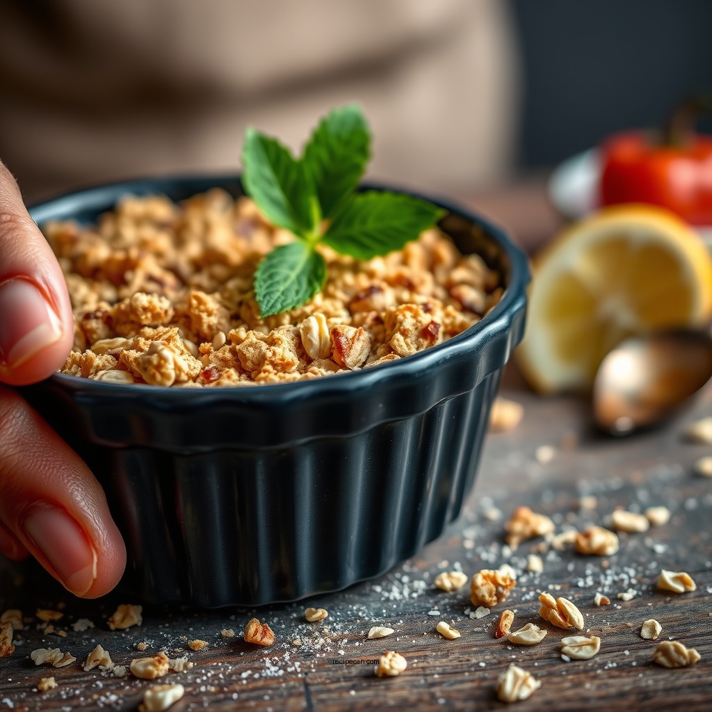 Tips for the Perfect Crumble - oat crumble top recipe