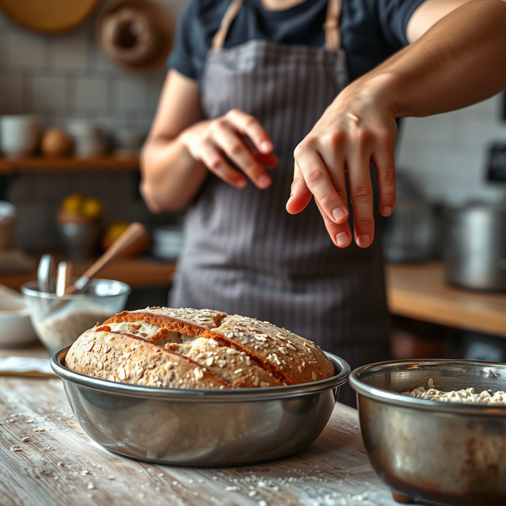 Step-by-Step Instructions - oat flour bread recipe