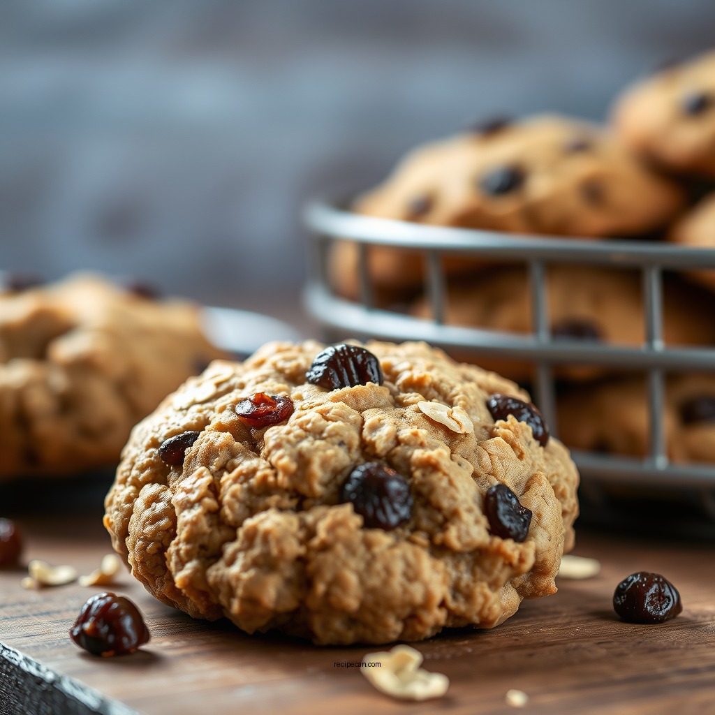Oat Flour Oatmeal Raisin Cookies - oat flour cookie recipes