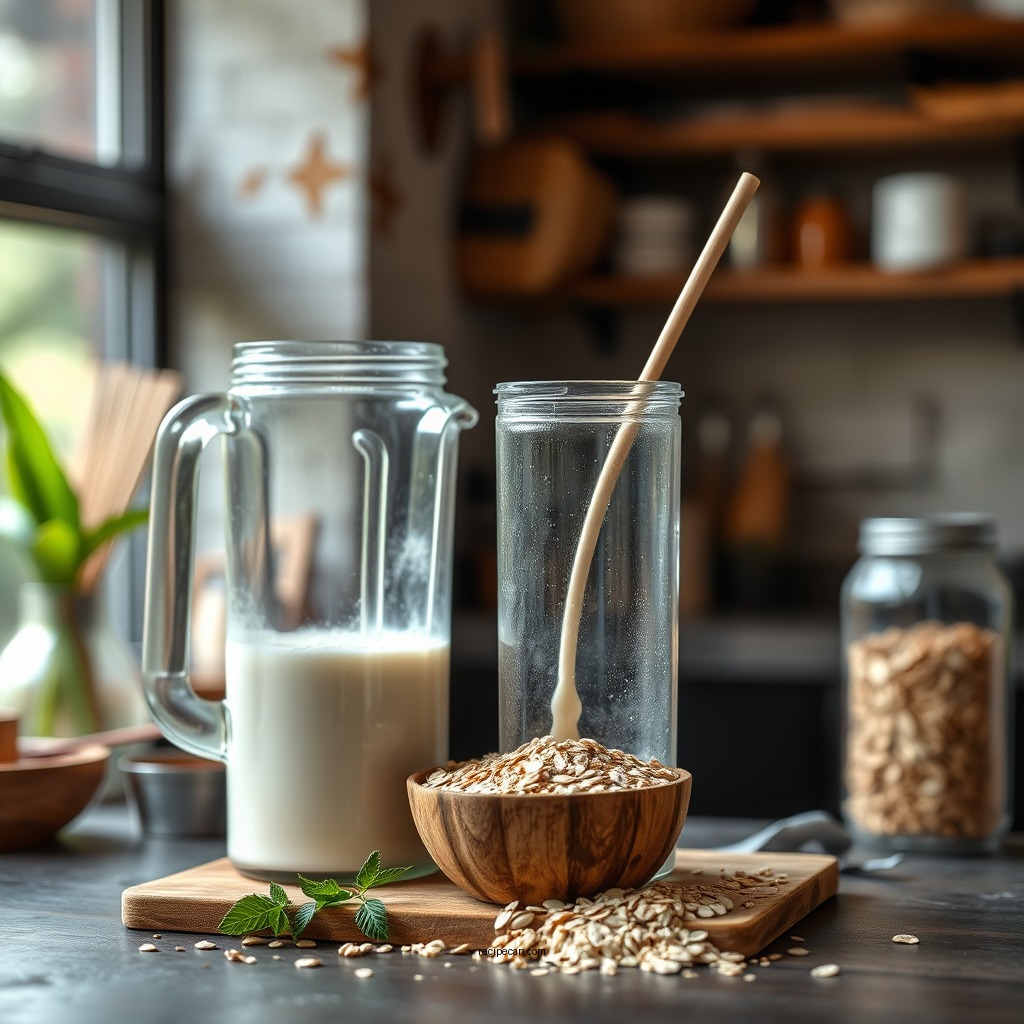 Blend the Oats - oat milk recipe