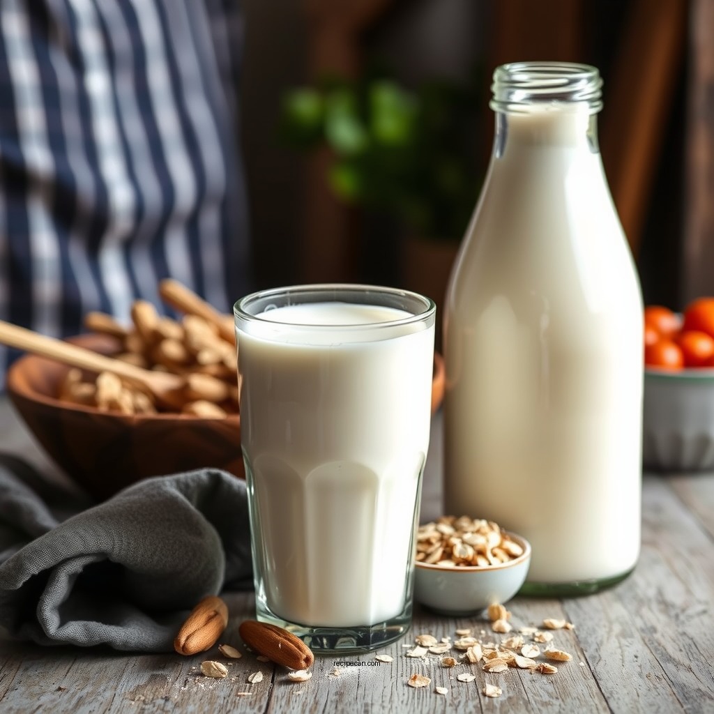 Gather Your Ingredients - oat milk recipe