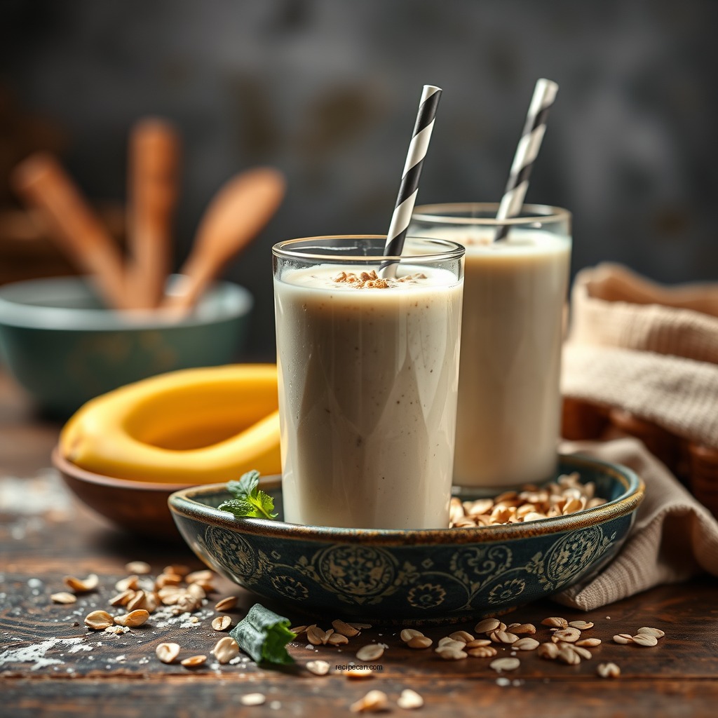 Oat Milk Smoothies - oat milk recipes