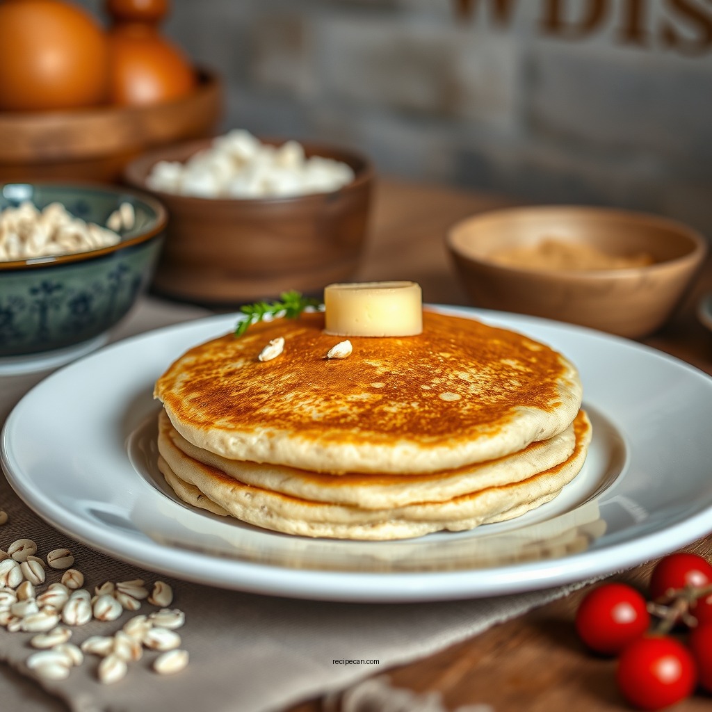 Ingredients You'll Need - oat pancake recipe