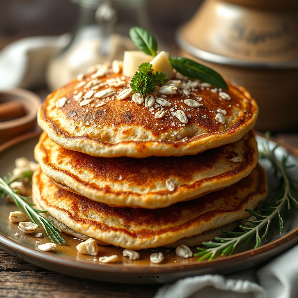 Ingredients for Oat Pancakes - oat pancakes recipe