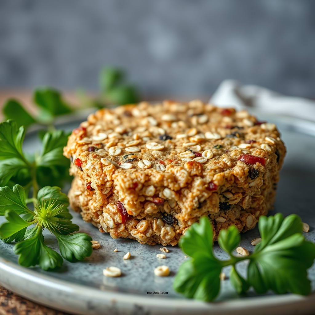 Savory Oat Cakes - oat recipes savory