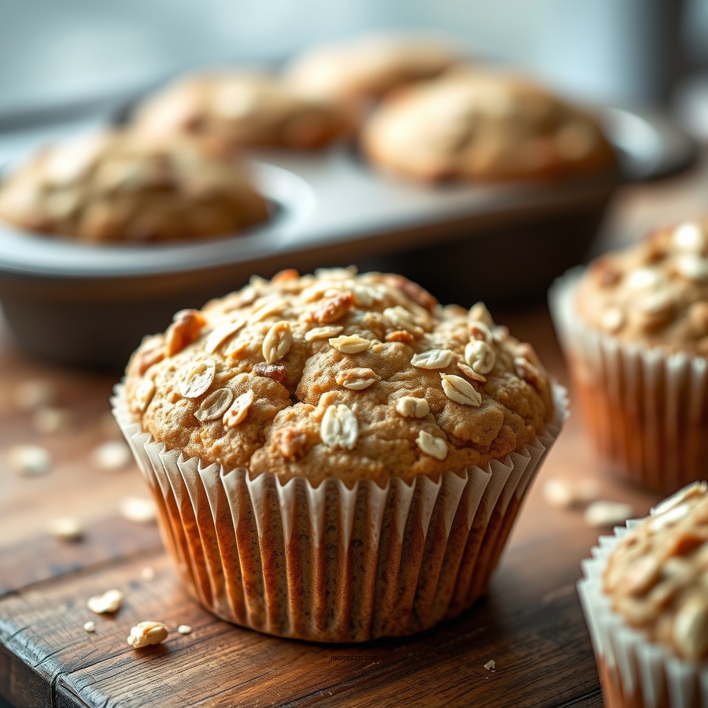 Baking Instructions - oatmeal muffin recipe