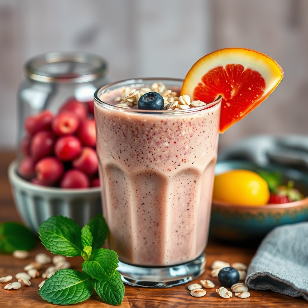 Ingredients You'll Need - oatmeal smoothie recipe