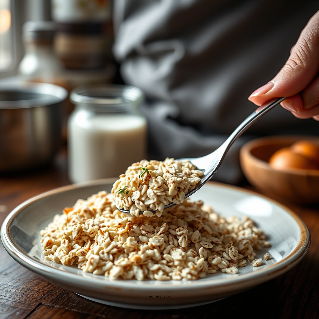 Simple Cooking Instructions - oats and milk recipe