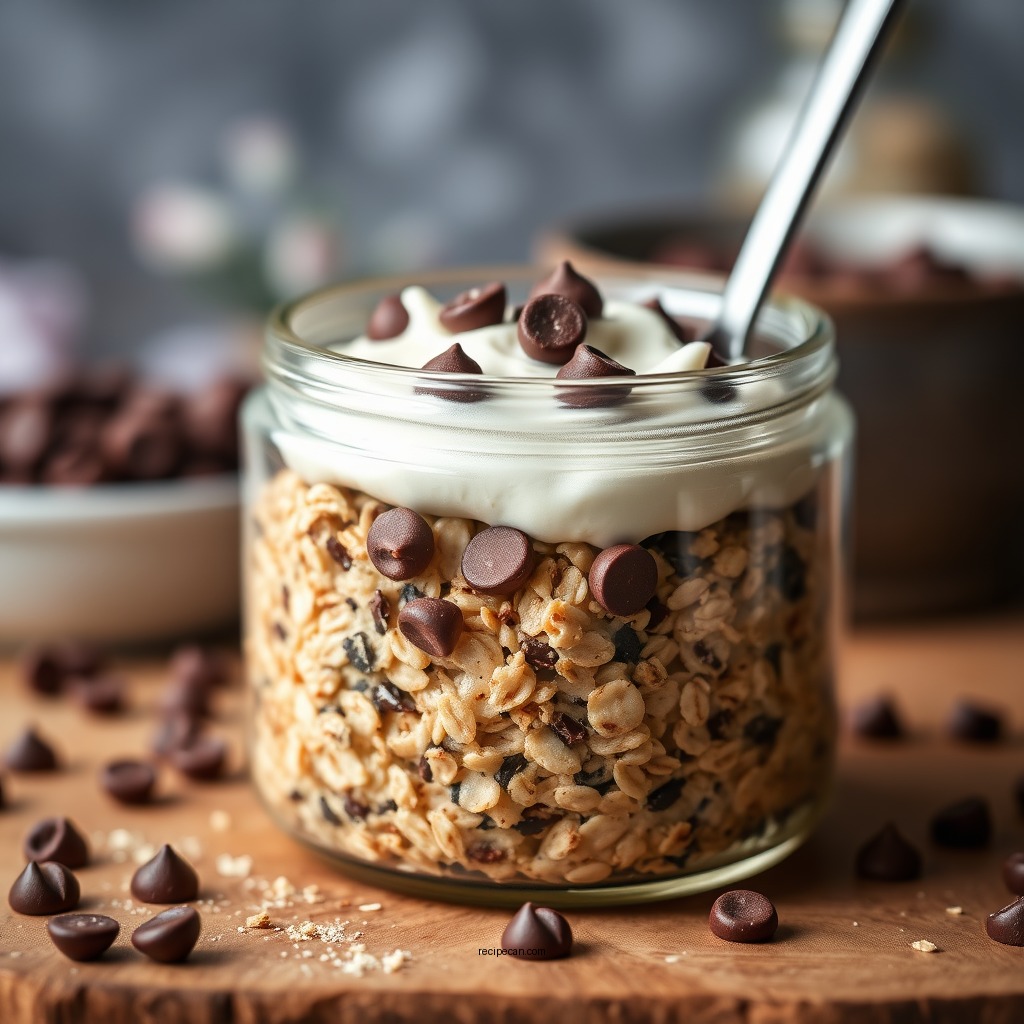 Chocolate Chip Baked Oats - oats baked recipes