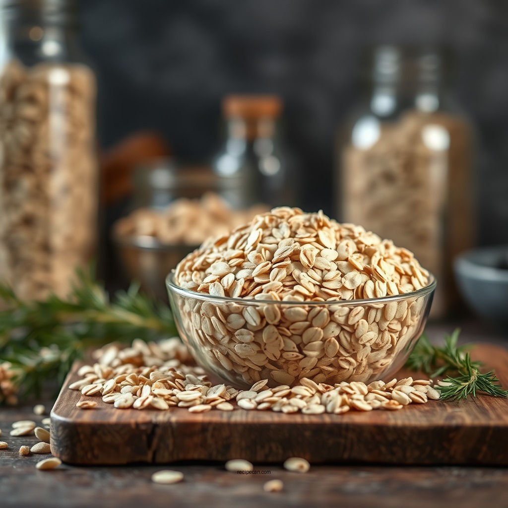 Ingredients You'll Need - oats baking recipe