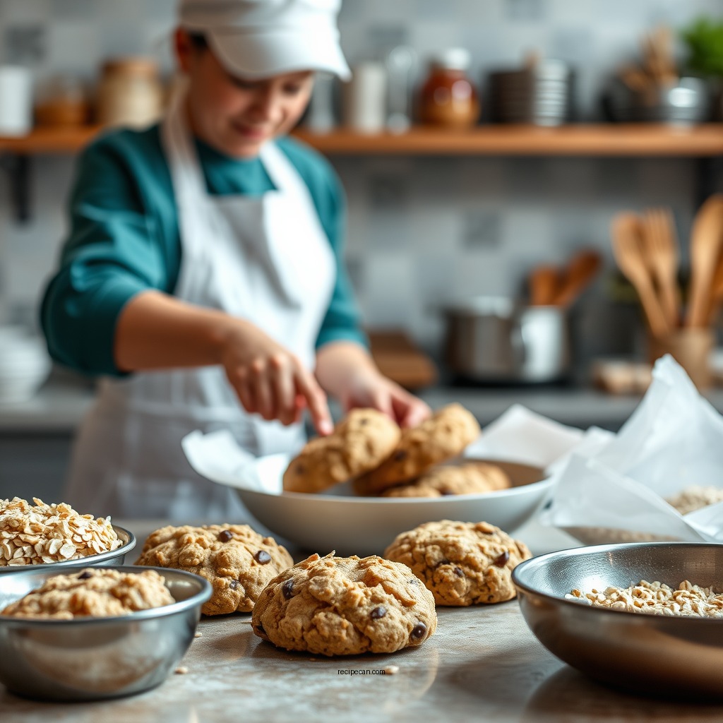 Step-by-Step Instructions - oats cookies recipe easy