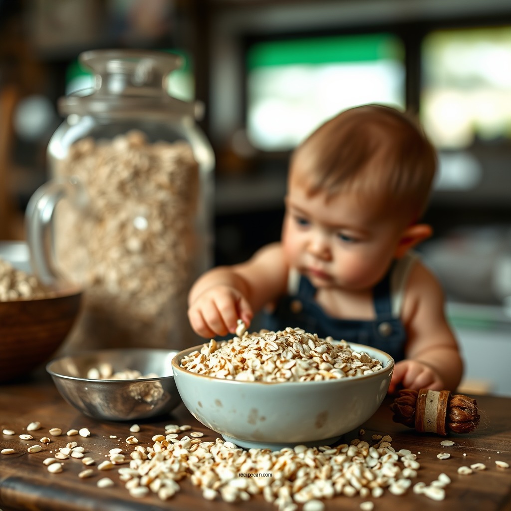 Basic Oats Preparation for Infants - oats recipe for infants