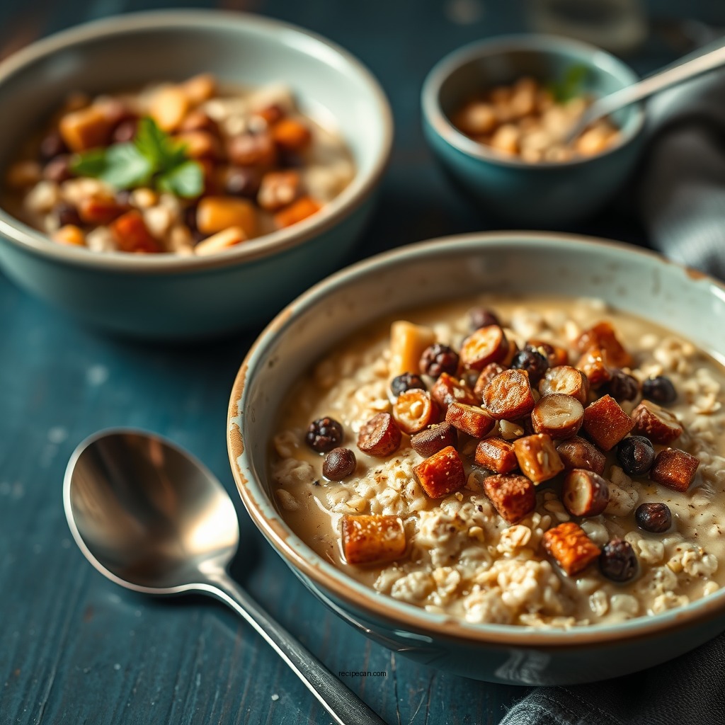 Warm Oatmeal Bowls - oats recipes for breakfast