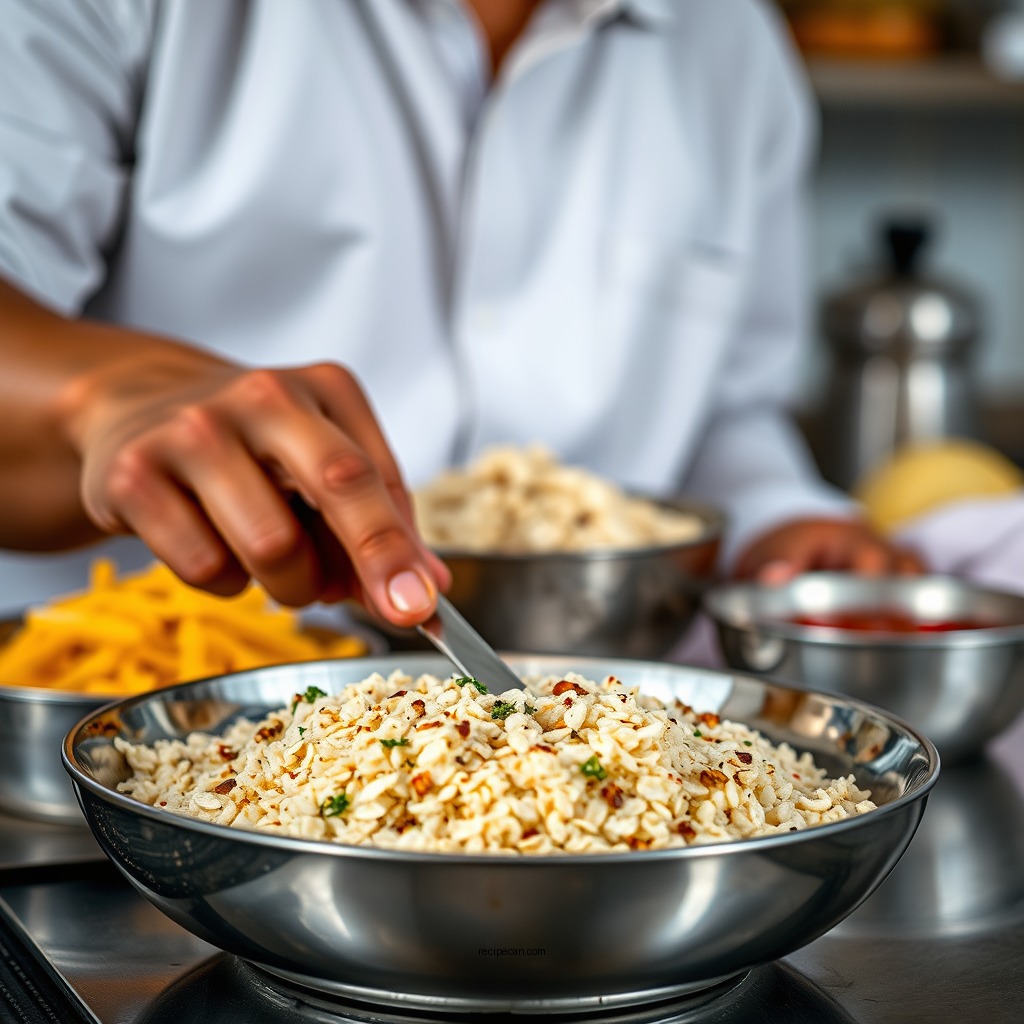 Cooking Process - oats upma recipe