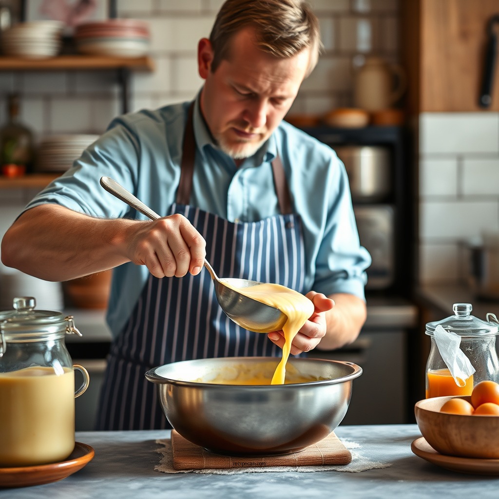 Step-by-Step Instructions - old fashioned custard recipe