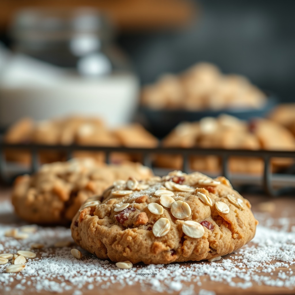 Baking Instructions - old fashioned oats cookie recipe