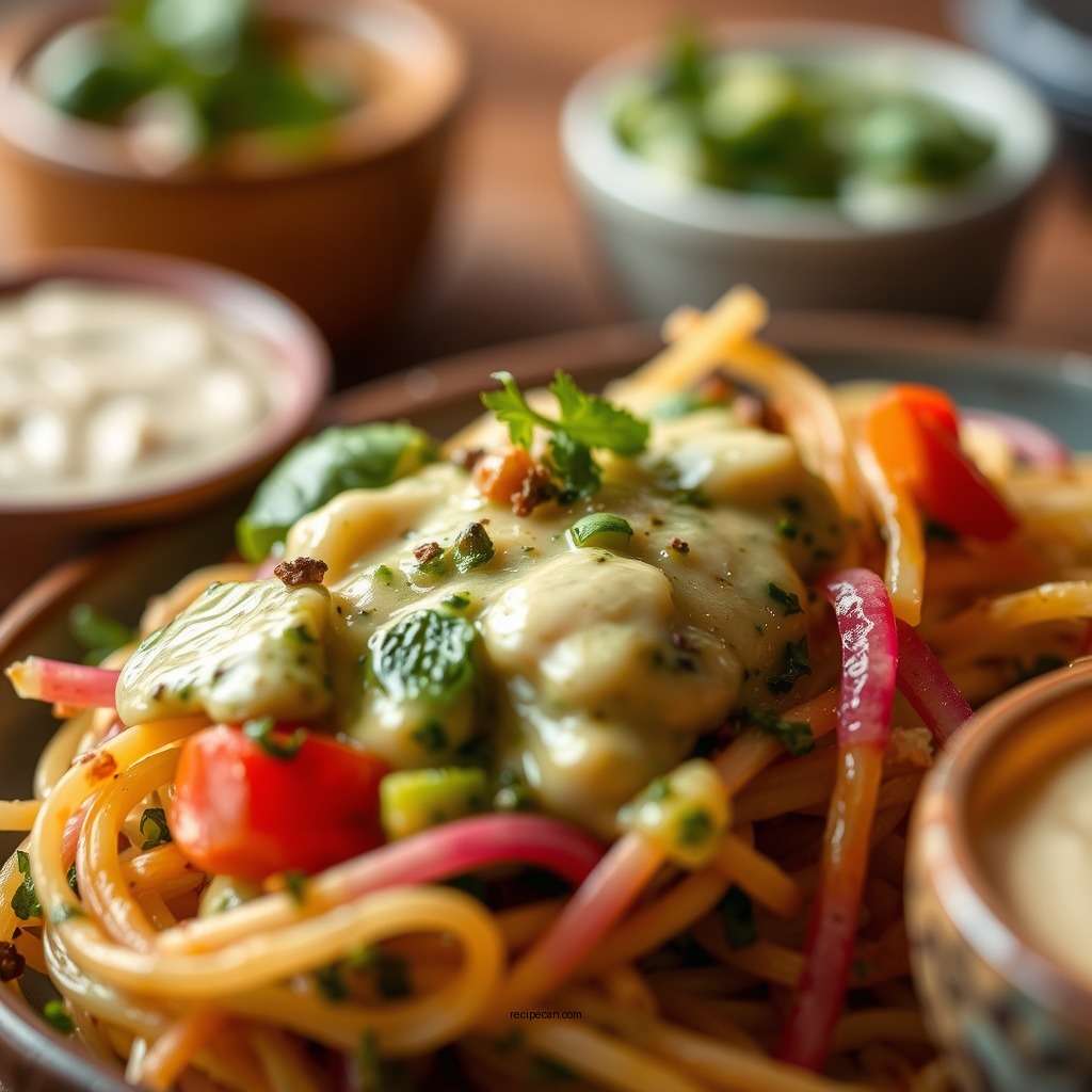 Flavor Enhancements - old spaghetti factory creamy pesto salad dressing recipe