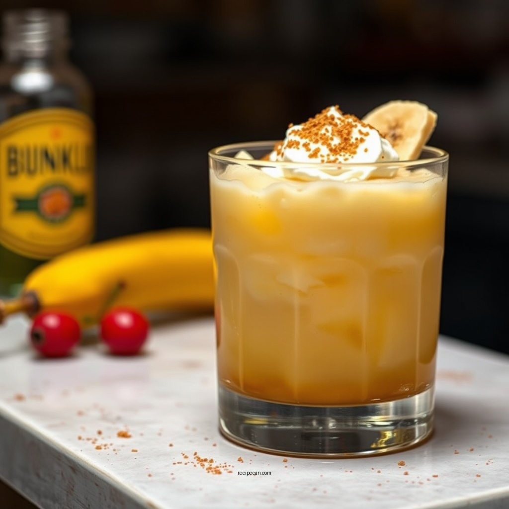 Classic Banana Pudding Moonshine Cocktail - ole smoky banana pudding moonshine drink recipes