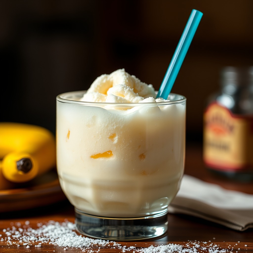 Frozen Banana Pudding Slush - ole smoky banana pudding moonshine drink recipes