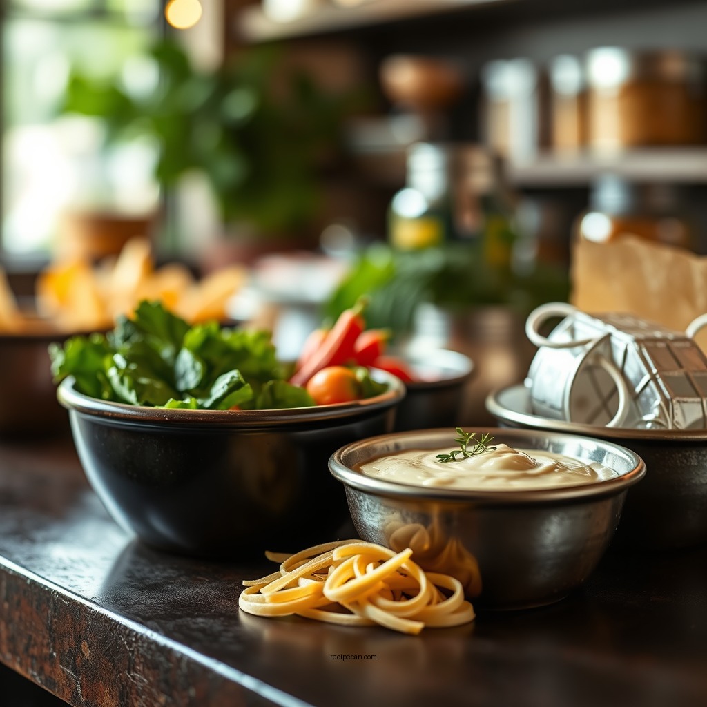 Ingredients You’ll Need - olive garden alfredo sauce recipe