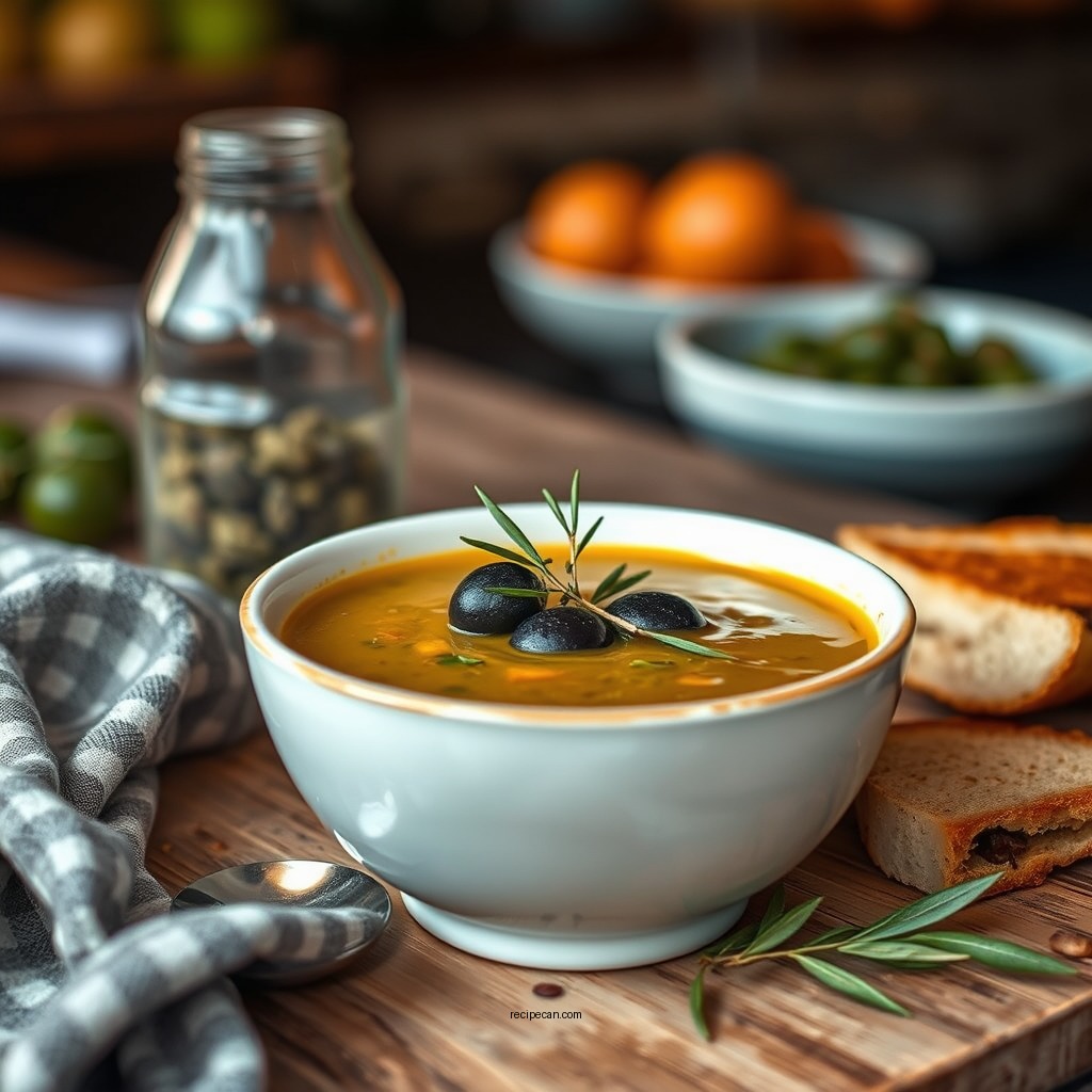Classic Mediterranean Olive Soup - olive soup recipes