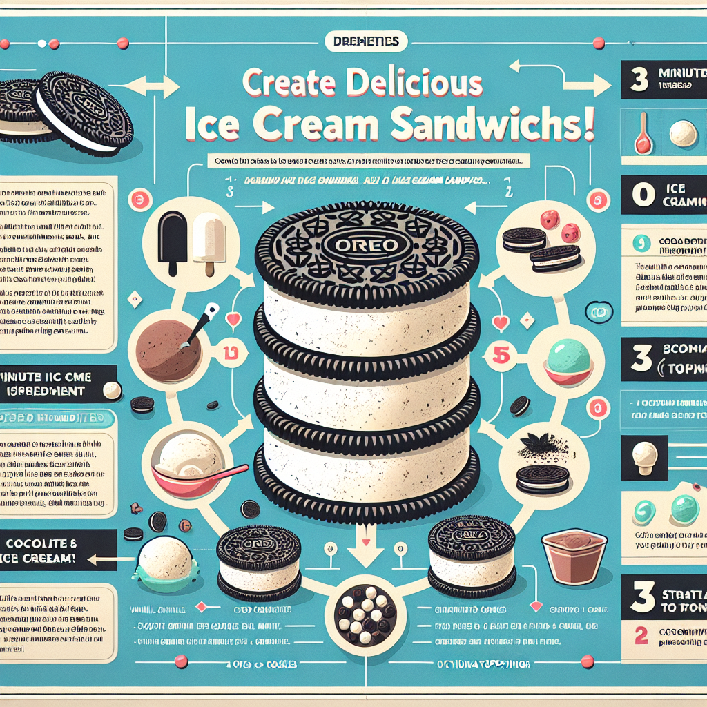 oreo ice cream sandwich recipe - Data Infographic and Statistics