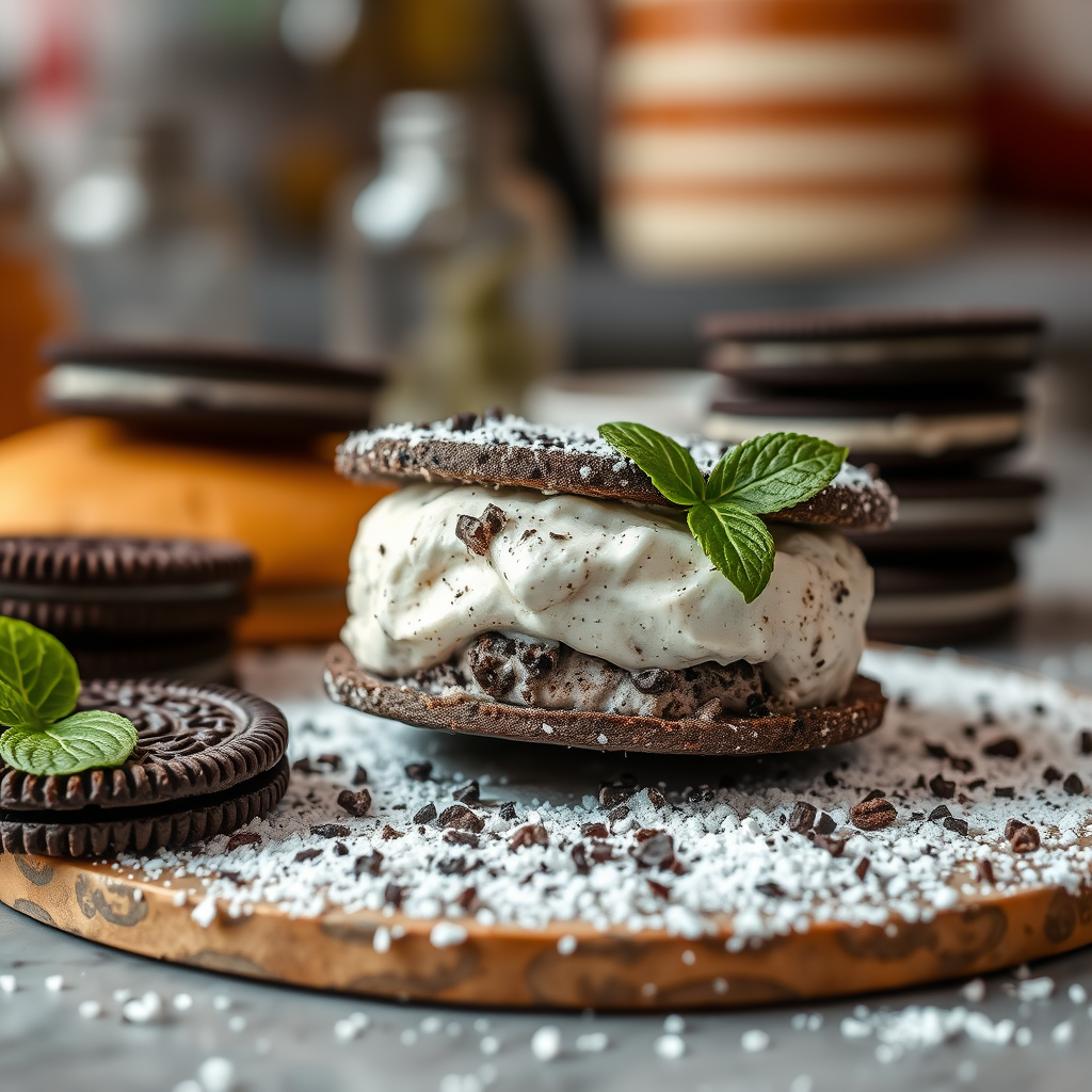 Ingredients You'll Need - oreo ice cream sandwich recipe