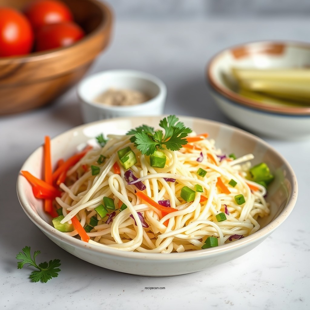 Essential Ingredients for Oriental Coleslaw - oriental coleslaw recipe