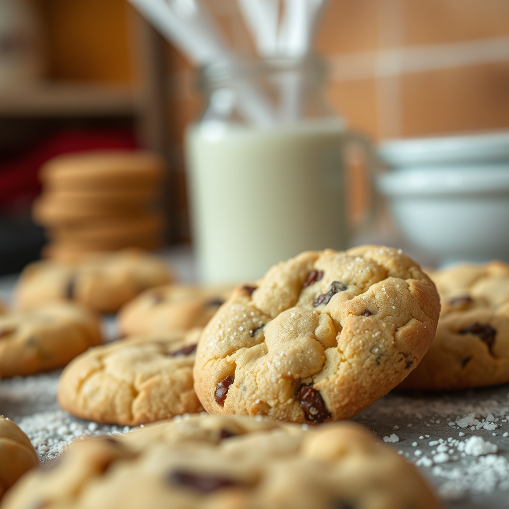 Baking the Cookies - original toll house cookie recipe