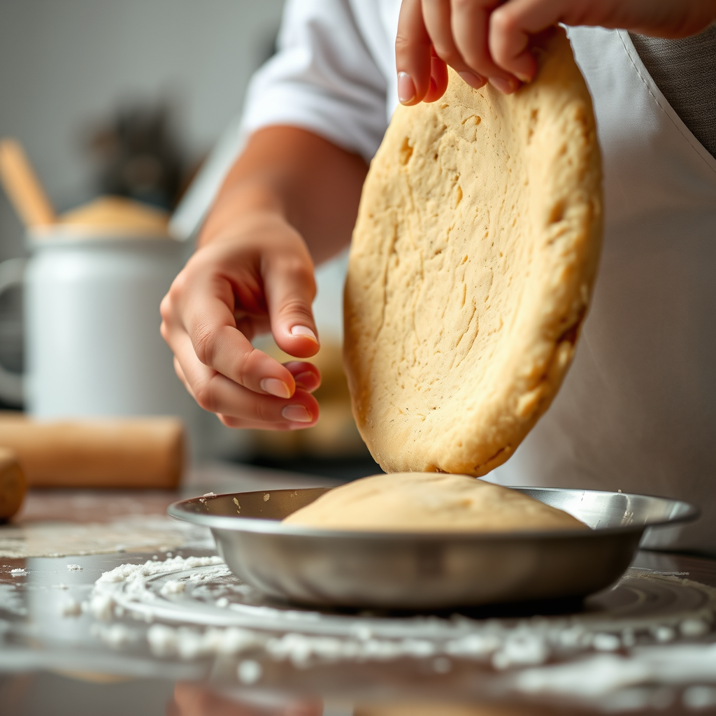 Preparing the Dough - original toll house cookie recipe