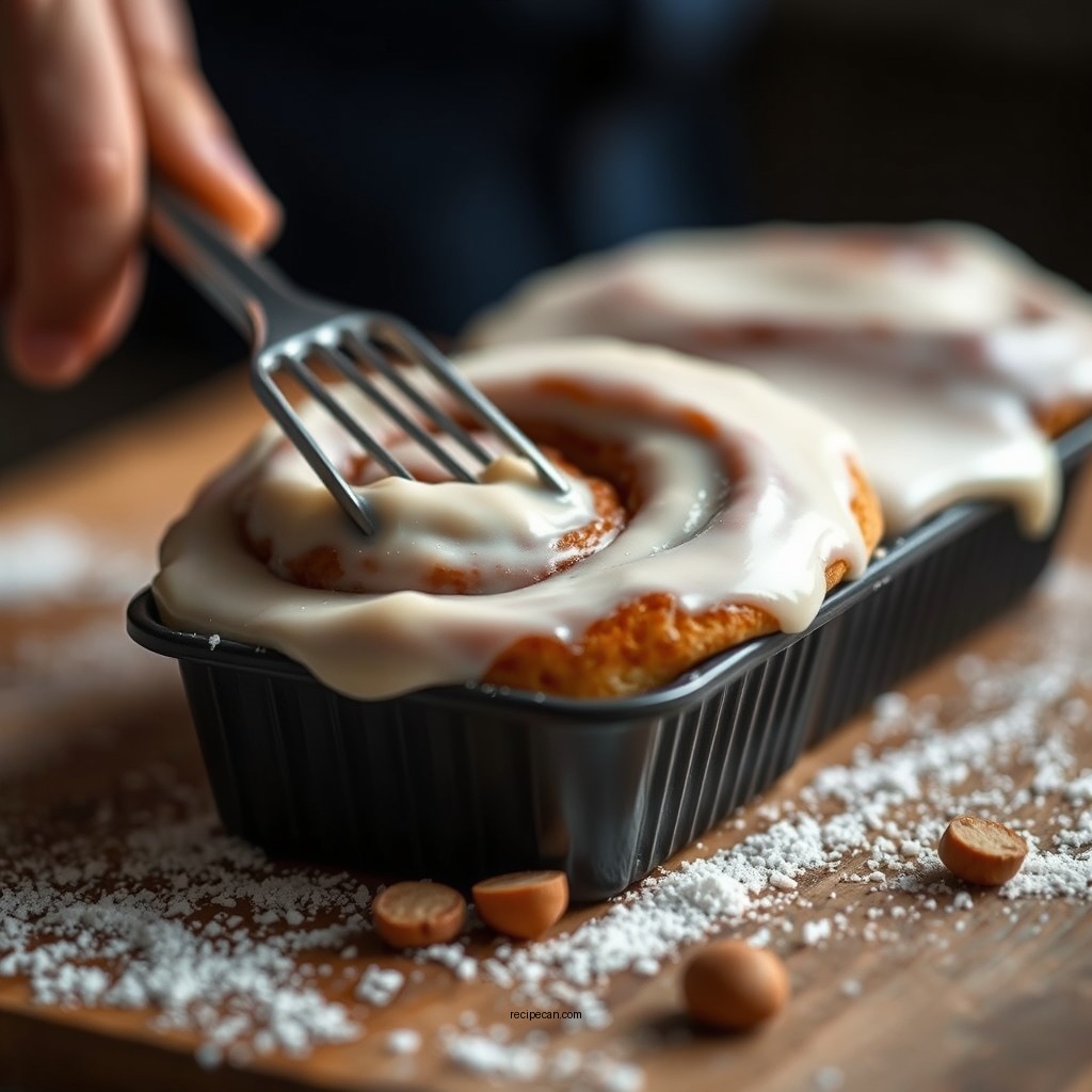 Making the Filling - overnight cinnamon roll recipe