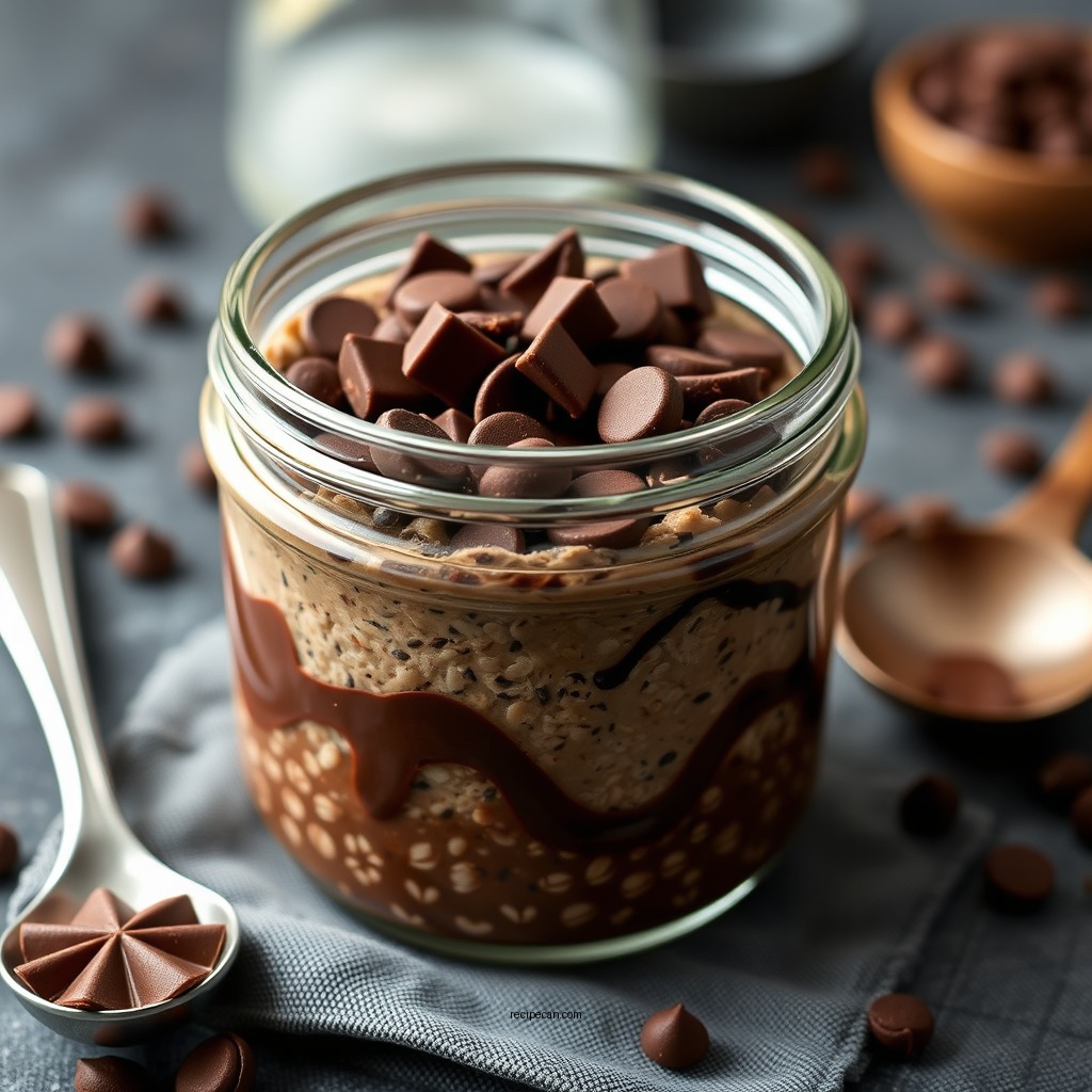 What You Need for Chocolate Overnight Oats - overnight oats recipe chocolate
