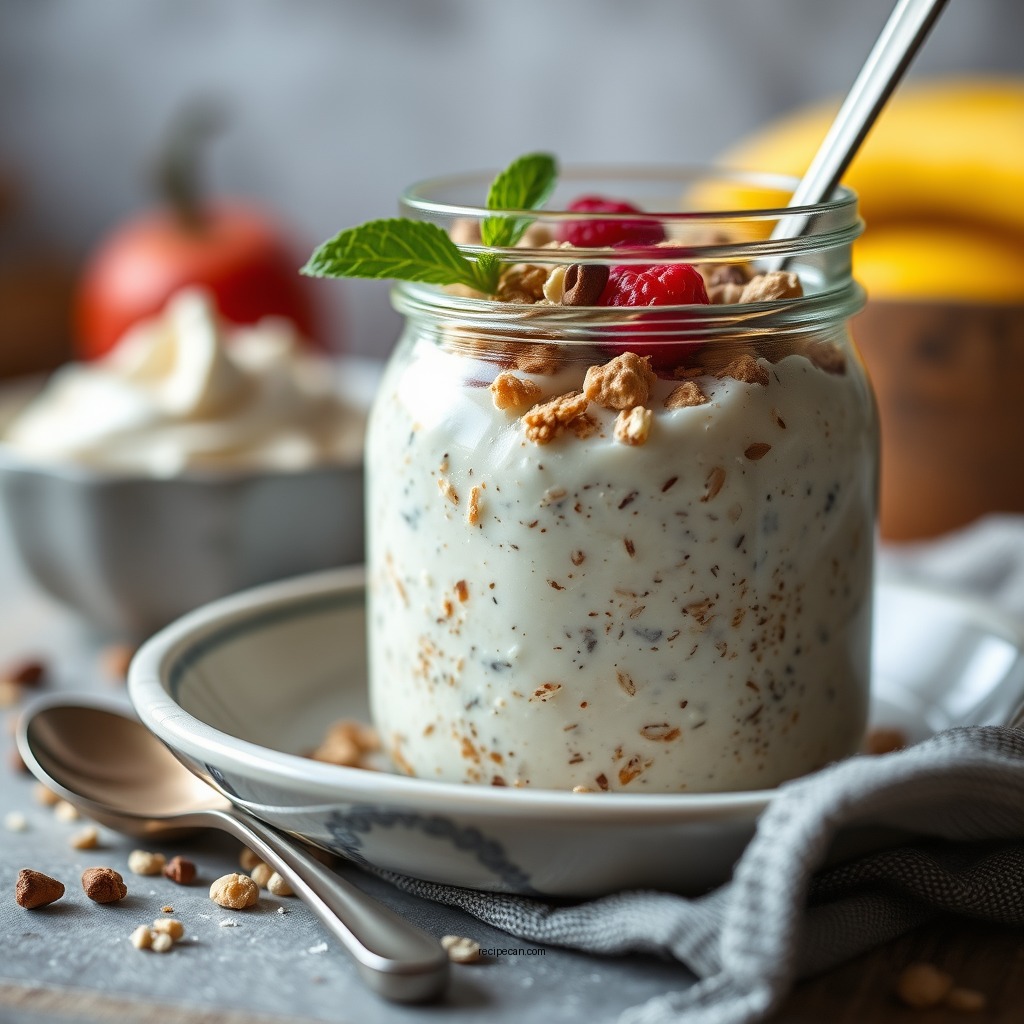 Basic Ingredients for Overnight Oats - overnight oats recipe greek yogurt
