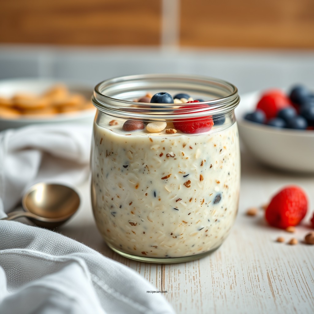 Basic Overnight Oats Recipe - overnight oats recipe healthy