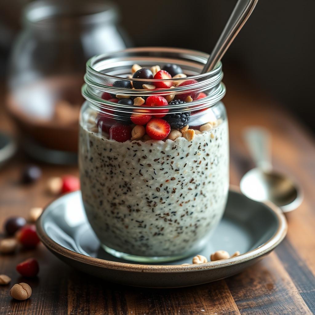 Toppings for Your Overnight Oats - overnight oats recipe no chia seeds