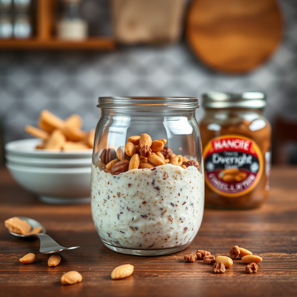 What You Need for Peanut Butter Overnight Oats - overnight oats recipe peanut butter