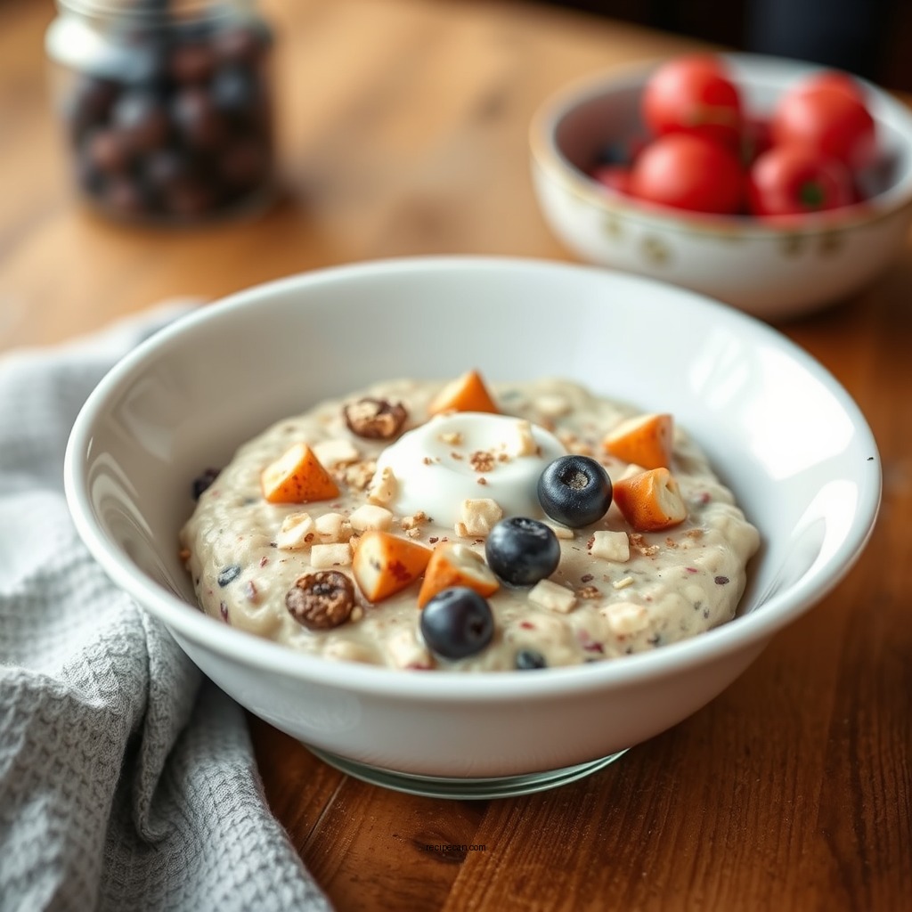 Basic Overnight Oats Recipe - overnight oats recipe with milk