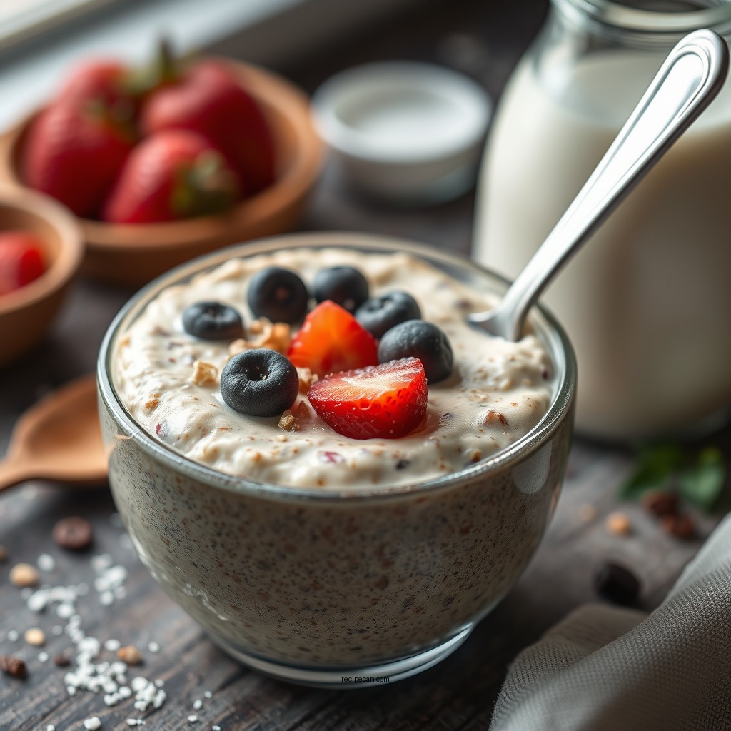 Flavor Variations - overnight oats recipe with milk