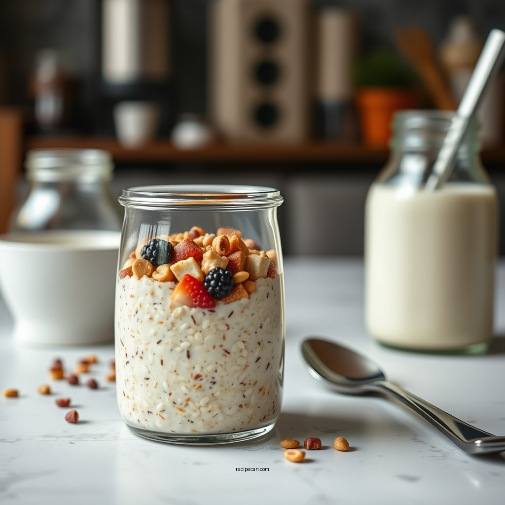What Are Overnight Oats? - overnight oats recipe with milk