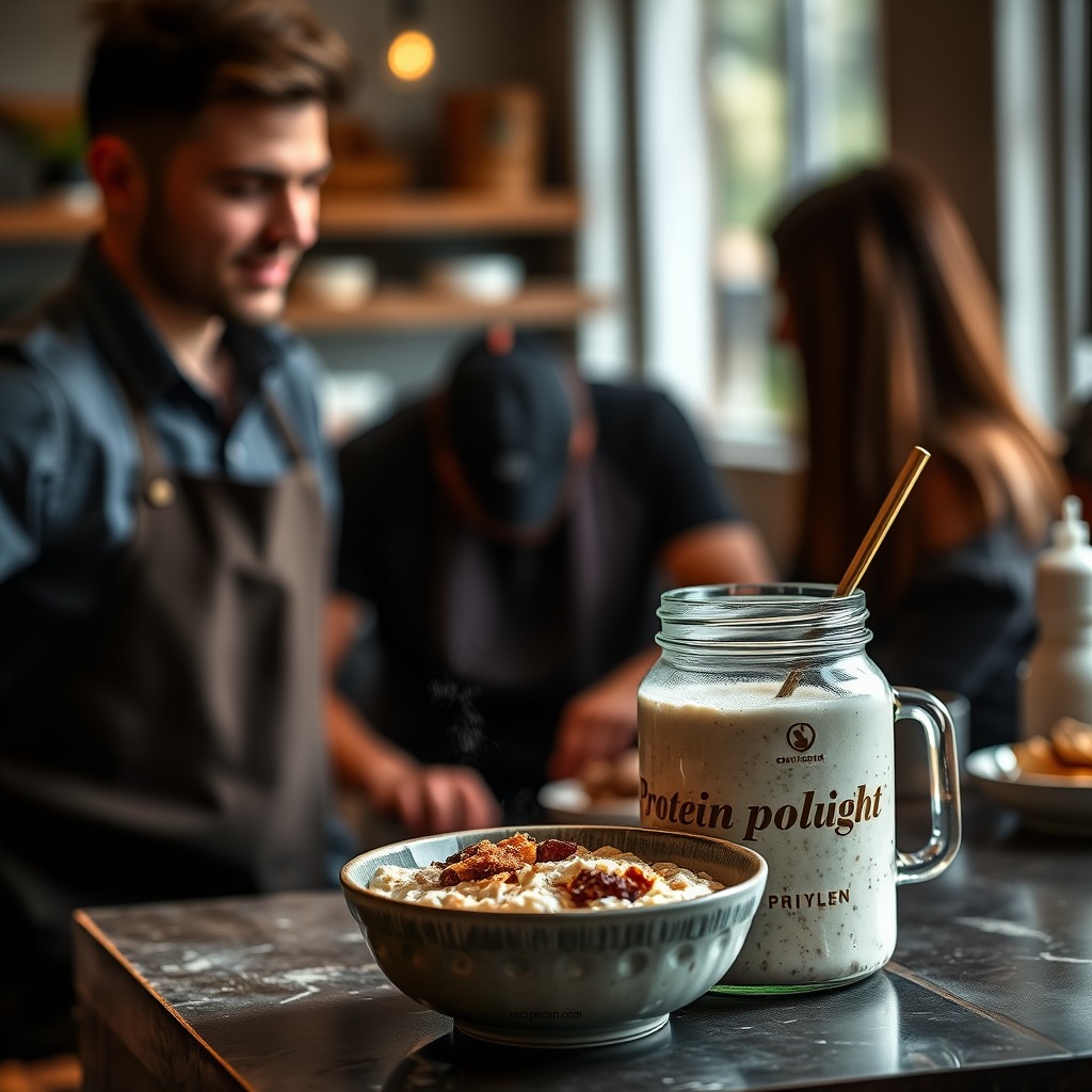 Choosing the Right Protein Powder - overnight oats recipe with protein powder