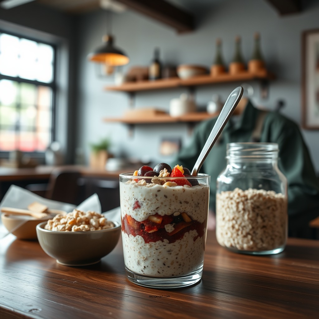 Benefits of Overnight Steel Cut Oats - overnight oats recipe with steel cut oats