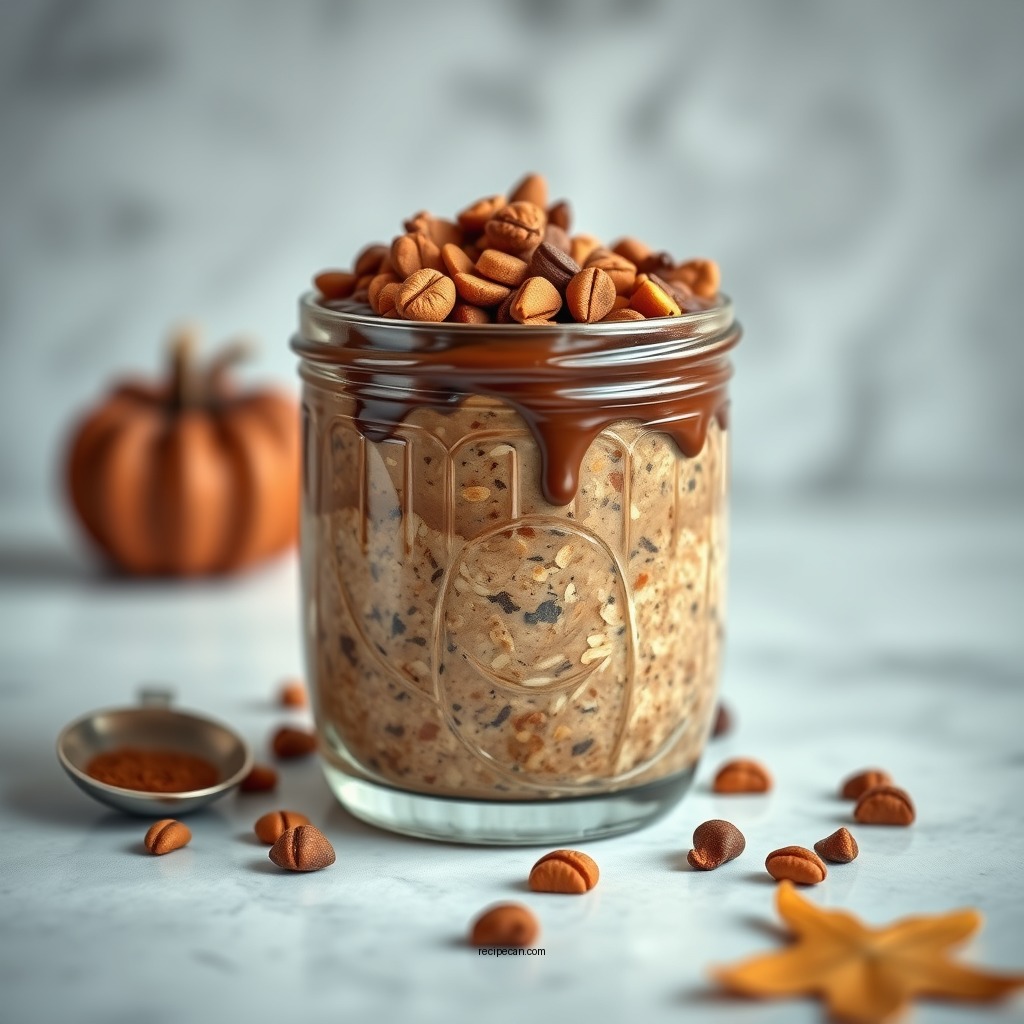 Chocolate Pumpkin Overnight Oats - overnight oats recipes pumpkin