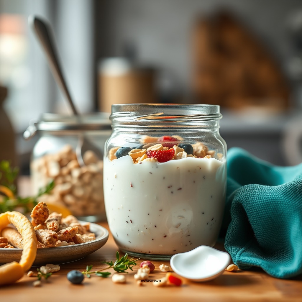 Ingredients You'll Need - overnight oats with greek yogurt recipe