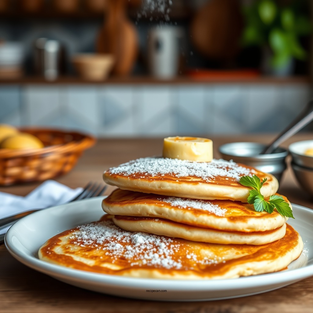 Basic Pancake Recipe - pancake and waffle recipe