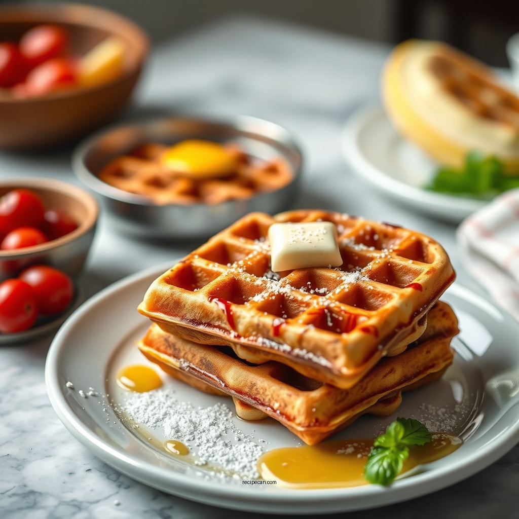 Classic Waffle Recipe - pancake and waffle recipe