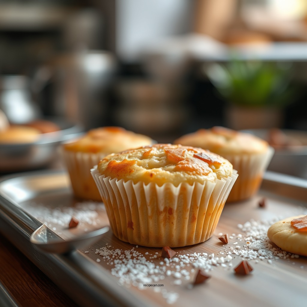 Baking Instructions - pancake muffin recipe