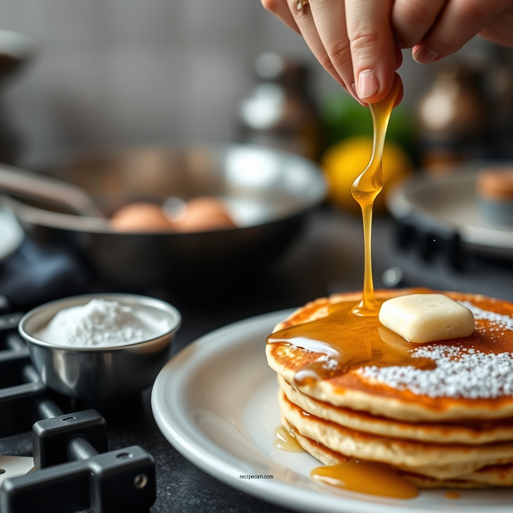 Step-by-Step Instructions for Making Pancakes - pancake recipe no baking powder