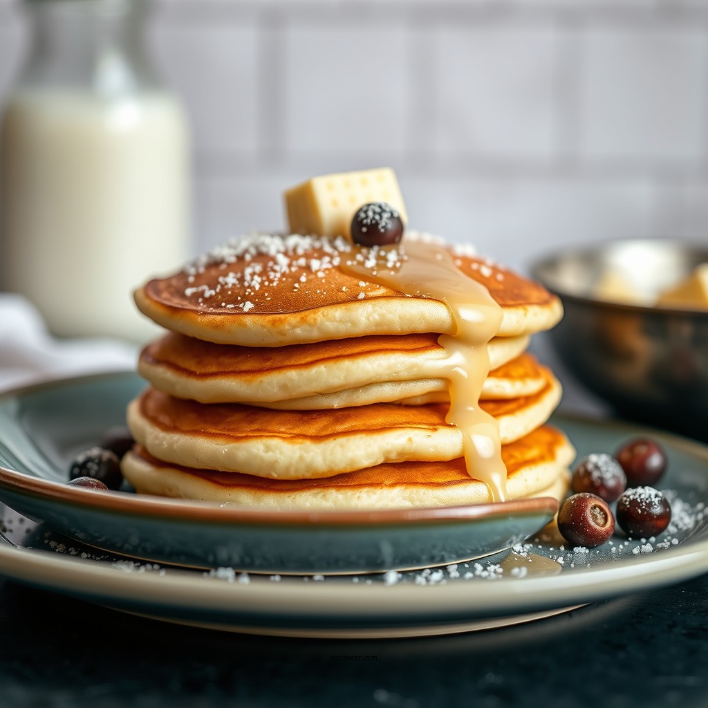 Cooking Your Pancakes - pancake recipe using buttermilk